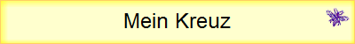 Mein Kreuz